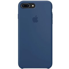 Чехол Silicone Case для iPhone 7 Plus | 8 Plus Синий - Navy Blue