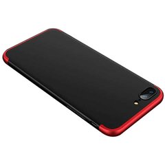 Пластиковая накладка GKK LikGus 360 градусов (opp) для Apple iPhone 7 plus / 8 plus (5.5"), Черный / Красный