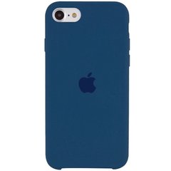 Чохол Silicone Case для iPhone 7 8 | SE 2020 Синій - Cosmos Blue