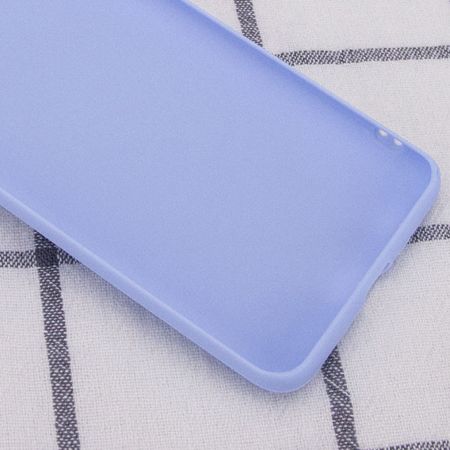Силиконовый чехол Candy для Samsung Galaxy A13 4G, Голубой / Lilac Blue