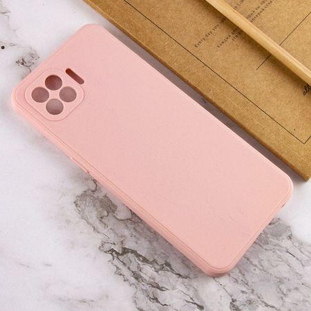 Силиконовый чехол Candy Full Camera для Oppo A93, Розовый / Pink Sand