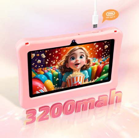 Планшет дитячий Nodizz NPad 701 4/128 ГБ | Android 14.0 | , Blue