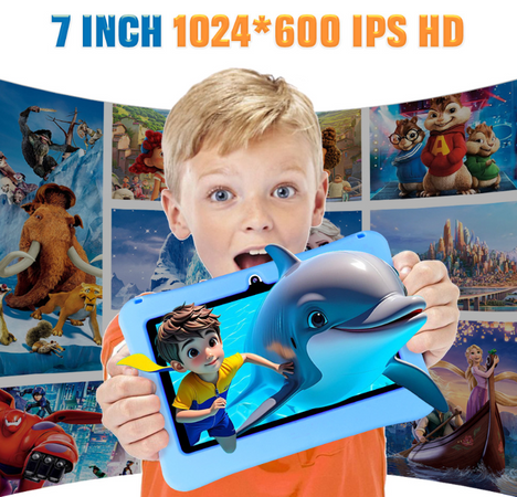 Планшет дитячий Nodizz NPad 701 4/128 ГБ | Android 14.0 | , Blue