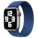 Ремешок Braided Solo Loop для Apple watch 42 | 44 | 45 mm 155mm, Синий
