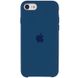 Чехол Silicone Case для iPhone 7 | 8 | SE 2020 Синий - Cosmos Blue