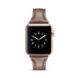 Ремешок кожаный BlackPink Узкий для Apple Watch 38/40mm, Коричневый