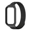 Тканевий ремінець з металевою рамкою для Mi Band 9 Active / Redmi Band 3, Чорний