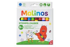 Штампы-фломастеры волшебные меняющие цвет MALINOS Stempelzauber 9 (9+1) шт