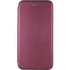 Кожаный чехол (книжка) Classy для Samsung Galaxy M51, Бордовый
