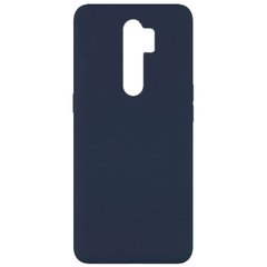 Чехол Silicone Cover Full without Logo (A) для Oppo A5 (2020) / Oppo A9 (2020), Синий / Midnight blue