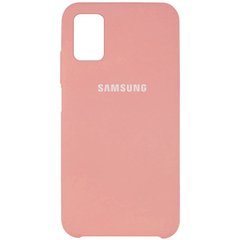 Чехол Silicone Cover (AAA) для Samsung Galaxy M31s, Розовый / Pink