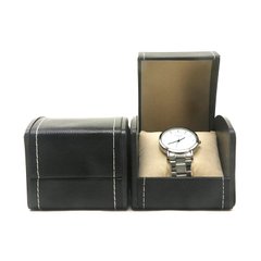 Подарочная коробка для часов "Бочка" LUX (Ш х В х Г) 9х8х10, Черный