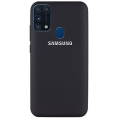 Чехол Silicone Cover Full Protective (AA) для Samsung Galaxy M31, Черный / Black