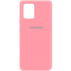 Чехол Silicone Cover My Color Full Protective (A) для Samsung Galaxy S10 Lite, Розовый / Pink