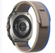 Нейлоновый ремешок Loop для Samsung Watch Ultra, Colors: 03# blue with gray