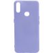 Чехол Silicone Cover Full without Logo (A) для Samsung Galaxy A10s, Сиреневый / Dasheen