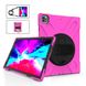 Противоударный Чехол с держателем, ремешком и подставкой для Apple iPad Pro 12,9" (2020 | 2018) , Розовый