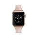Ремешок кожаный BlackPink Узкий для Apple Watch 38/40mm, Бежевый