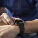 Силиконовый ремешок с карбоновым узором 22 мм для Garmin Fenix / Enduro / Tactix, Black