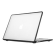 Чехол накладка c силиконовым бампером для Macbook Pro 14.2 M2/3/4 A2442 A2442, A2779, Прозрачный + Черный бампер