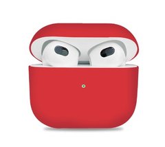 Силиконовый чехол для Apple AirPods 3, Красный