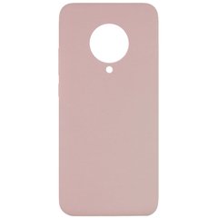 Чехол Silicone Cover Full without Logo (A) для Xiaomi Redmi K30 Pro / Poco F2 Pro, Розовый / Pink Sand