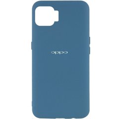 Чехол Silicone Cover My Color Full Protective (A) для Oppo A73, Синий / Navy blue