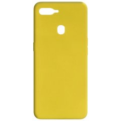 Силиконовый чехол Candy для Oppo A5s / Oppo A12, Желтый