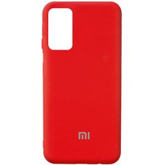 Чехол Silicone Cover Full Protective (AA) для Xiaomi Redmi Note 10 Pro / 10 Pro Max, Красный / Red