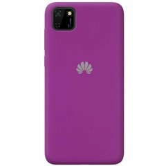 Чехол Silicone Cover Full Protective (AA) для Huawei Y5p, Фиолетовый / Grape