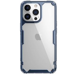 TPU чехол Nillkin Nature Pro Series для Apple iPhone 13 Pro Max (6.7"), Синий (прозрачный)
