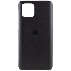 Кожаный чехол AHIMSA PU Leather Case Logo (A) для Apple iPhone 12 Pro Max (6.7"), Черный