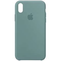 Чехол Silicone Case для iPhone XR Зеленый - Cactus