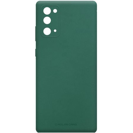 TPU чехол Molan Cano Smooth для Samsung Galaxy Note 20, Зеленый