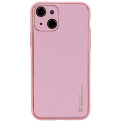 Кожаный чехол Xshield для Apple iPhone 13 (6.1"), Розовый / Pink
