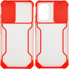 Чехол Camshield matte Ease TPU со шторкой для Xiaomi Poco M3, Красный