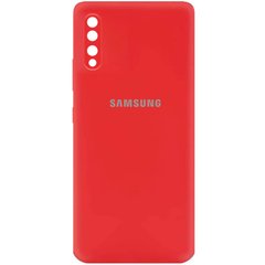 Чехол Silicone Cover My Color Full Camera (A) для Samsung Galaxy A50 (A505F) / A50s / A30s, Красный / Red