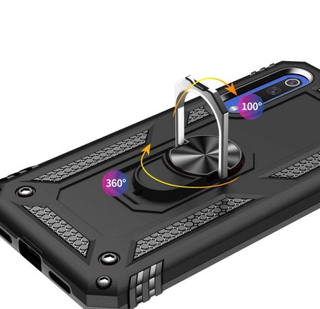 Ударопрочный чехол Serge Ring for Magnet для Xiaomi Mi 9 SE, Черный