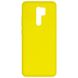 Чехол Silicone Cover Full without Logo (A) для Xiaomi Redmi 9, Желтый / Flash