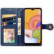 Кожаный чехол книжка GETMAN Gallant (PU) для Xiaomi Redmi Note 10 / Note 10s, Синий