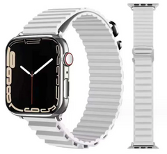 Силиконовый ремешок Alpine LOOP Apple Watch 42 / 44 / 45 / 49 AAA+, Білий
