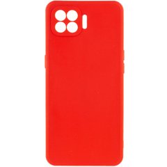 Силиконовый чехол Candy Full Camera для Oppo A93, Красный / Red