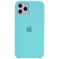 Чехол Silicone Case (AA) для Apple iPhone 11 Pro Max (6.5"), Бирюзовый / Marine Green
