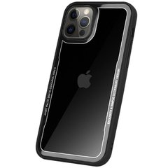 TPU+PC чехол G-Case Shock Crystal для Apple iPhone 12 Pro Max (6.7"), Черный