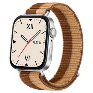 Нейлоновий ремінець-петля для Huawei Watch Fit3/4/4pro/5/5pro, brown