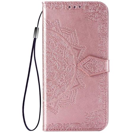 Кожаный чехол (книжка) Art Case с визитницей для Xiaomi Mi 10T / Mi 10T Pro, Розовый