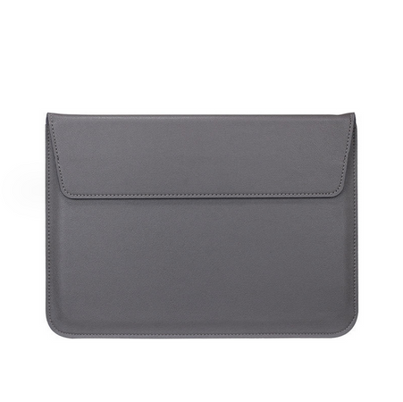 Чохол-конверт-підставка Leather PU 15.4", Сірий