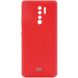 Чехол Silicone Cover My Color Full Camera (A) для Xiaomi Redmi Note 8 Pro, Красный / Red