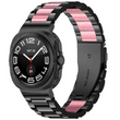 Металевий ремінець для Samsung Galaxy Watch Ultra / Watch 7 Ultra, Black/Pink