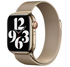 Миланска петля Apple Watch 38/40/41 AAA+ , Beige Gold